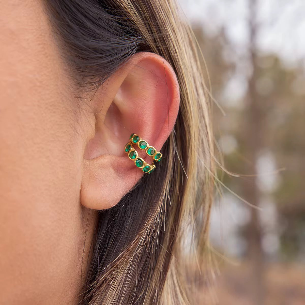 Emerald Earcuff✨