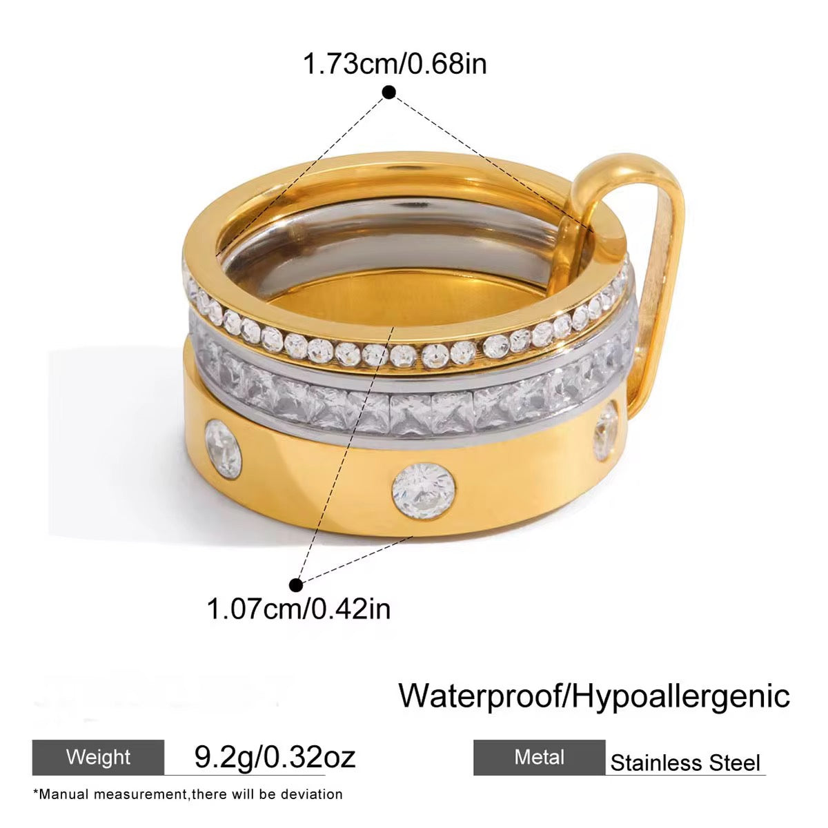 Signature Trio Ring✨
