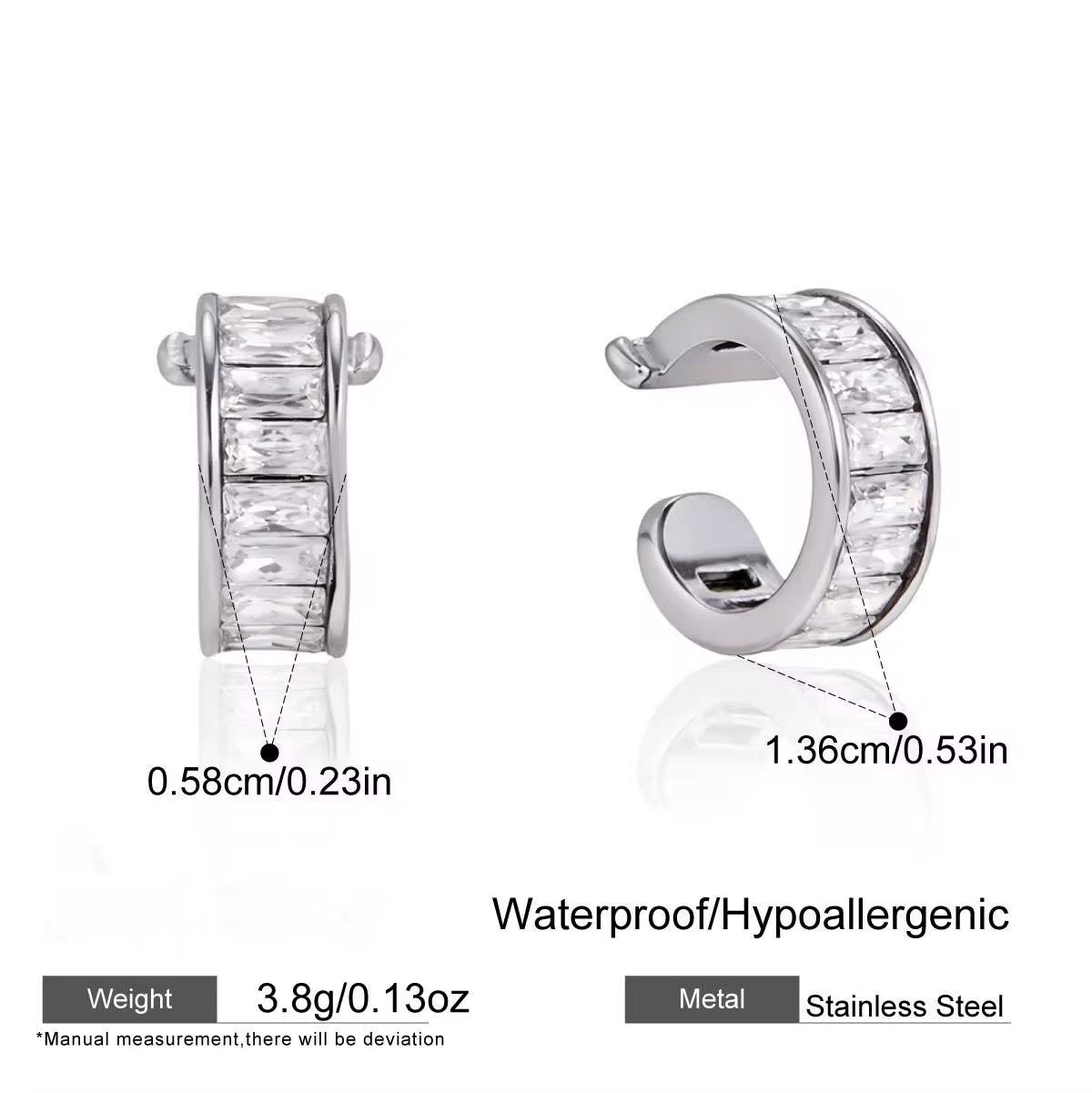 Silver Earcuff✨